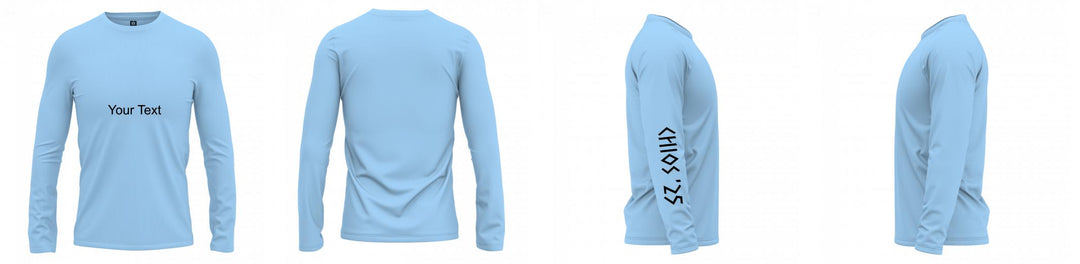 Custom UPF Shirt Long Sleeve
