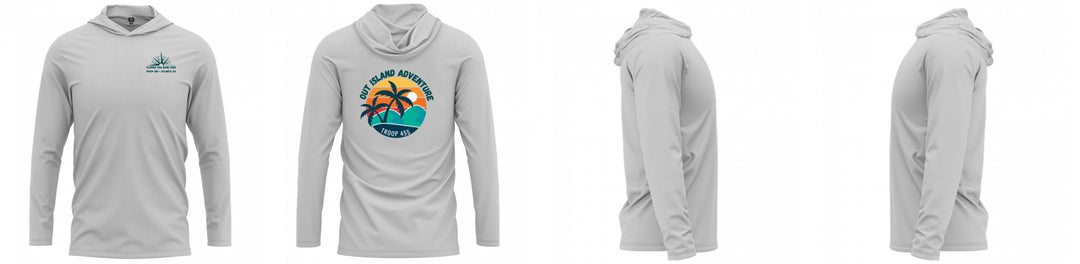 Custom Hooded UPF Shirt