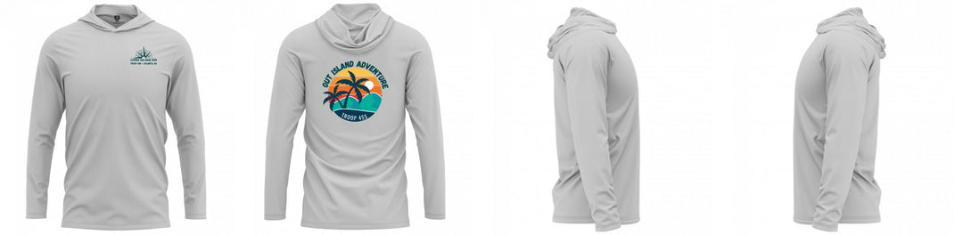 Custom Hooded UPF Shirt