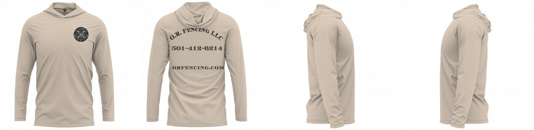 Custom Hooded UPF Shirt