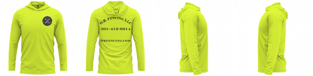 Custom Hooded UPF Shirt