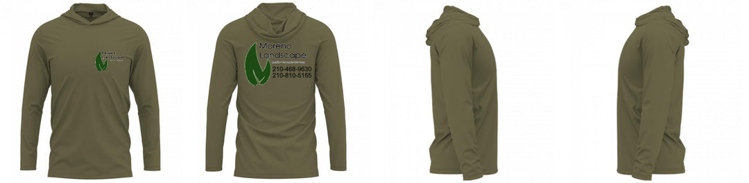 Custom Hooded UPF Shirt