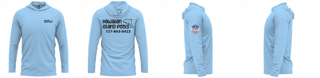 Custom Hooded UPF Shirt