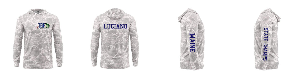 Custom Mossy Oak UPF Hooded Shirt