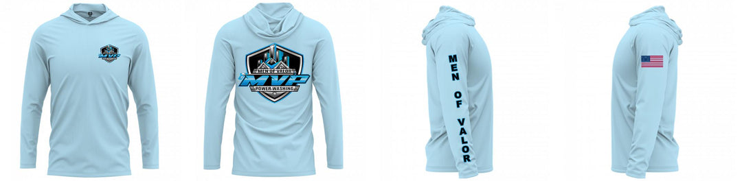 Custom Hooded UPF Shirt