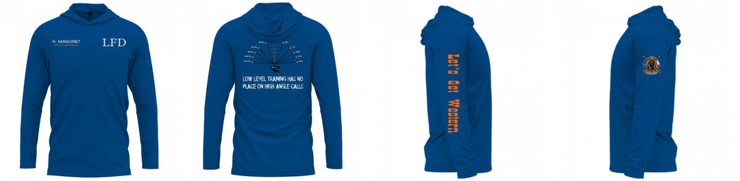 Custom Hooded UPF Shirt