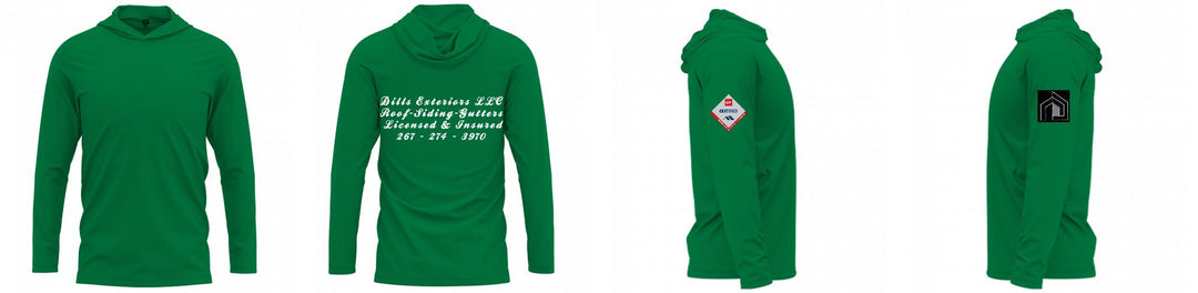 Custom Hooded UPF Shirt