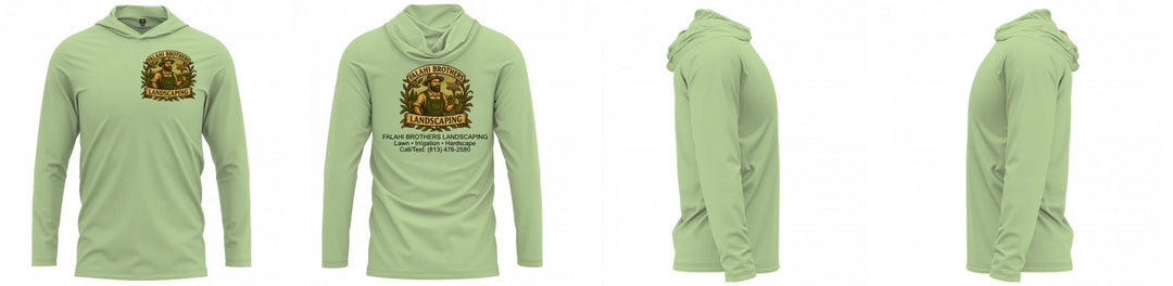Custom Hooded UPF Shirt