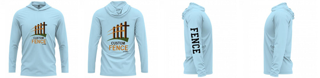 Custom Hooded UPF Shirt