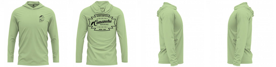 Custom Hooded UPF Shirt