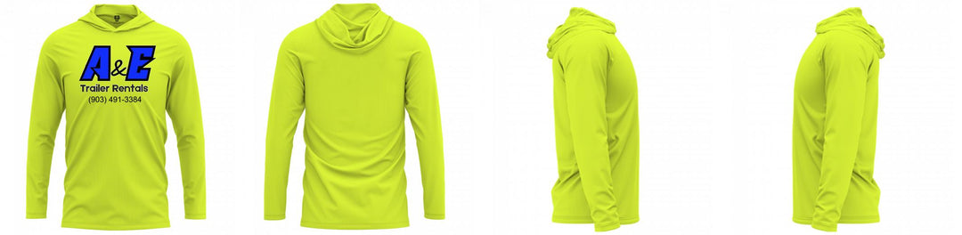 Custom Hooded UPF Shirt