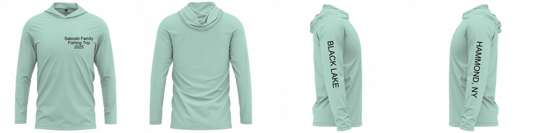 Custom Hooded UPF Shirt