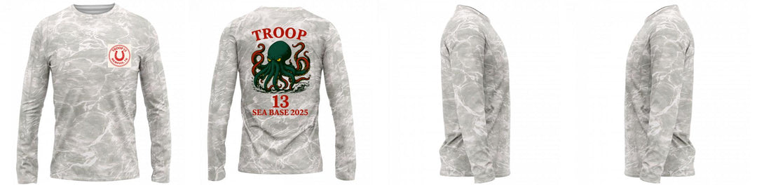 Custom Mossy Oak UPF Shirt Long Sleeve