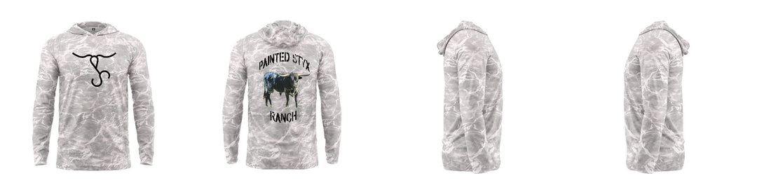 Custom Mossy Oak UPF Hooded Shirt