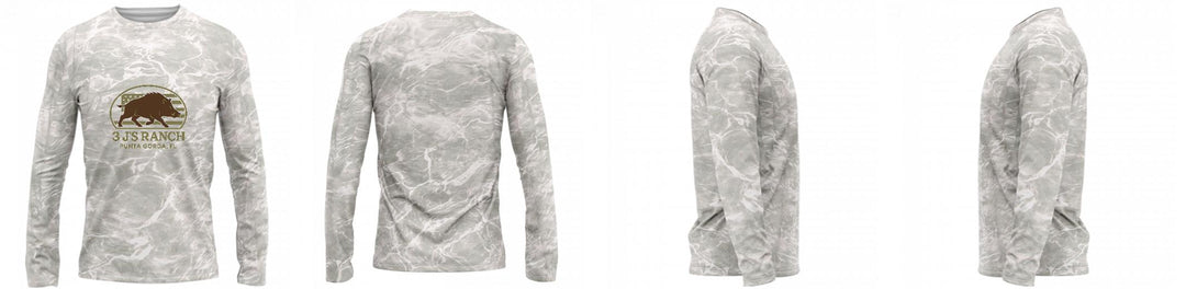 Custom Mossy Oak UPF Shirt Long Sleeve