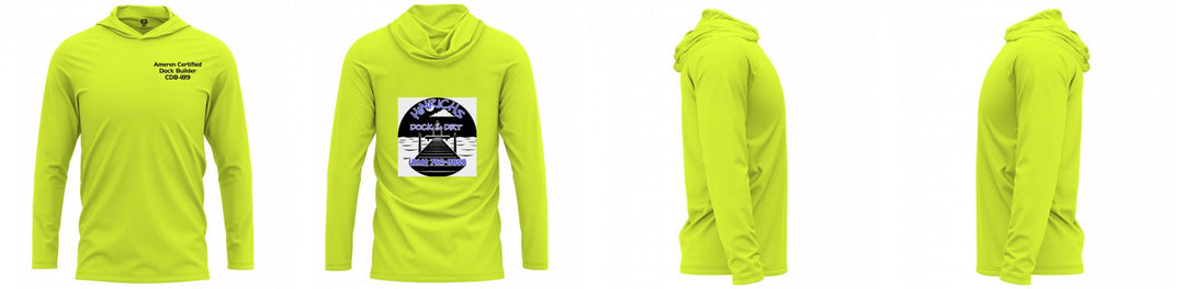 Custom Hooded UPF Shirt