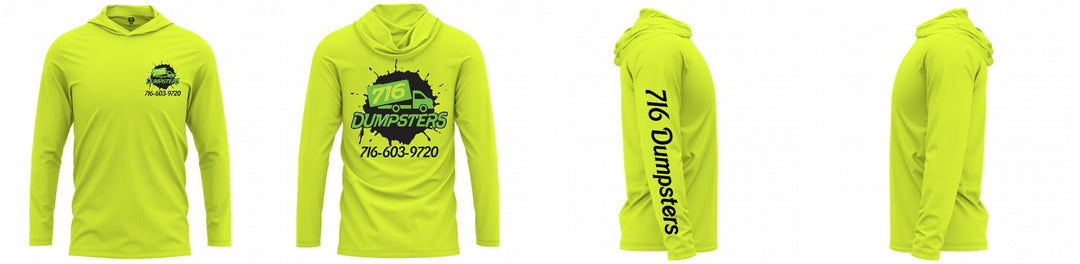 Custom Hooded UPF Shirt
