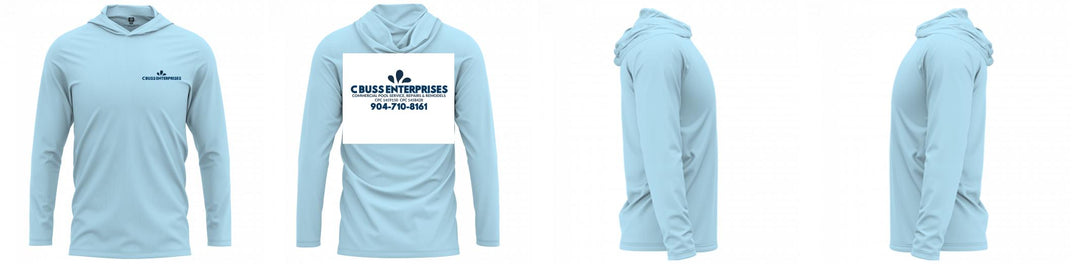 Custom Hooded UPF Shirt