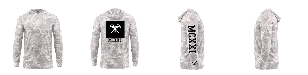 Custom Mossy Oak UPF Hooded Shirt