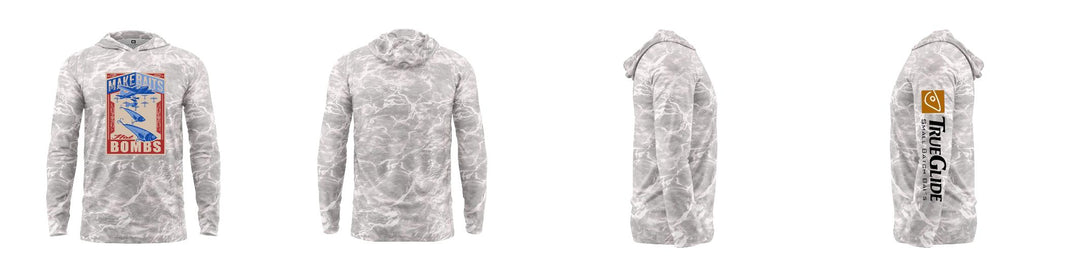 Custom Mossy Oak UPF Hooded Shirt