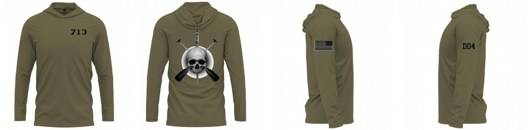 Custom Hooded UPF Shirt