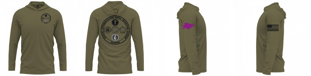 Custom Hooded UPF Shirt
