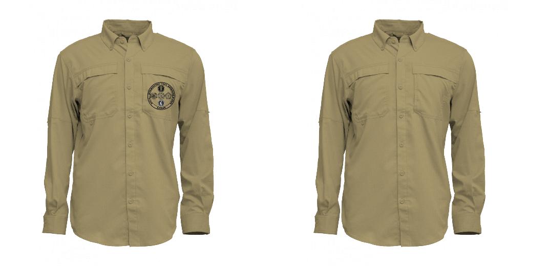 Custom Men's Button Up Long Sleeve
