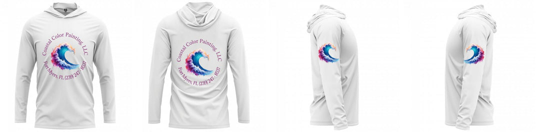 Custom Hooded UPF Shirt