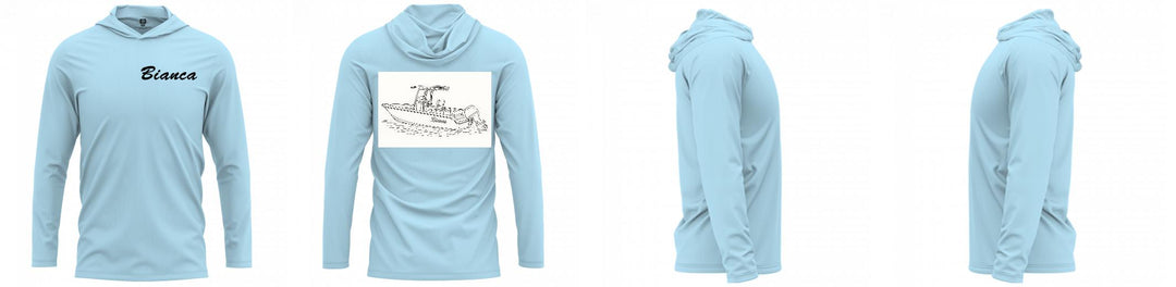 Custom Hooded UPF Shirt