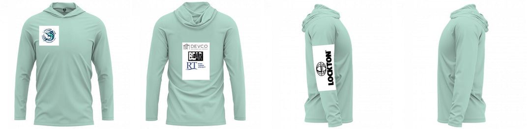 Custom Hooded UPF Shirt