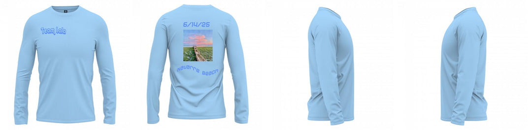 Custom UPF Shirt Long Sleeve