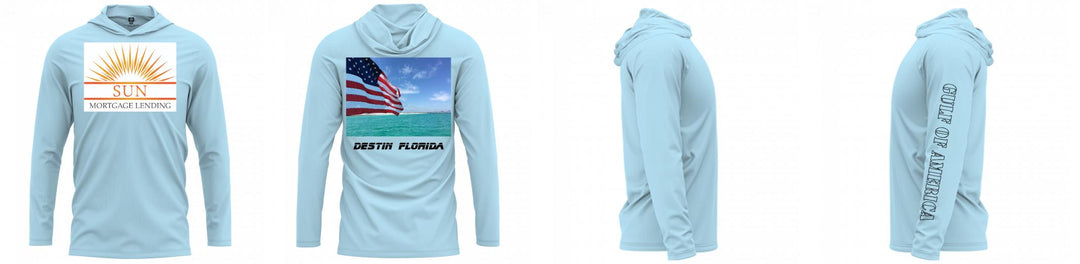 Custom Hooded UPF Shirt