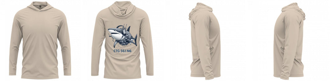 Custom Hooded UPF Shirt