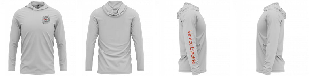 Custom Hooded UPF Shirt