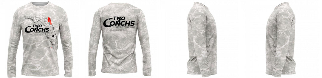 Custom Mossy Oak UPF Shirt Long Sleeve