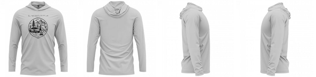 Custom Hooded UPF Shirt