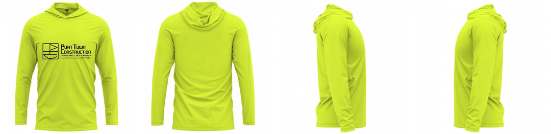 Custom Hooded UPF Shirt