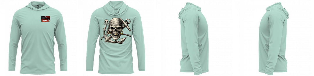 Custom Hooded UPF Shirt
