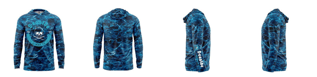 Custom Mossy Oak UPF Hooded Shirt