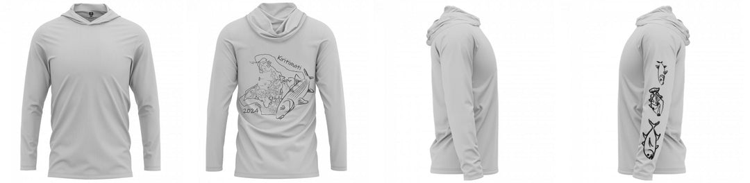 Custom Hooded UPF Shirt