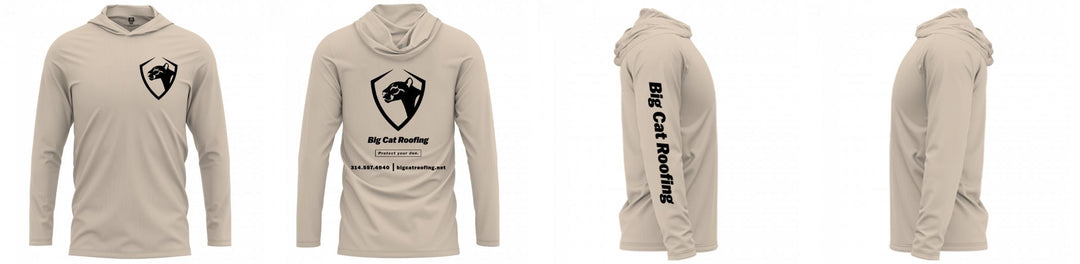 Custom Hooded UPF Shirt