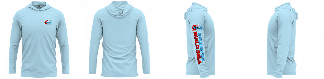 Custom Hooded UPF Shirt