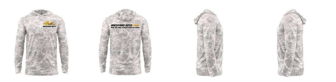 Custom Mossy Oak UPF Hooded Shirt
