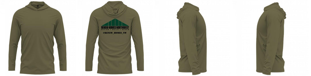 Custom Hooded UPF Shirt