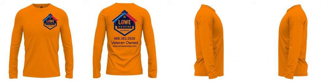 Custom UPF Shirt Long Sleeve