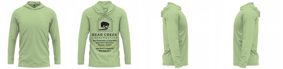 Custom Hooded UPF Shirt