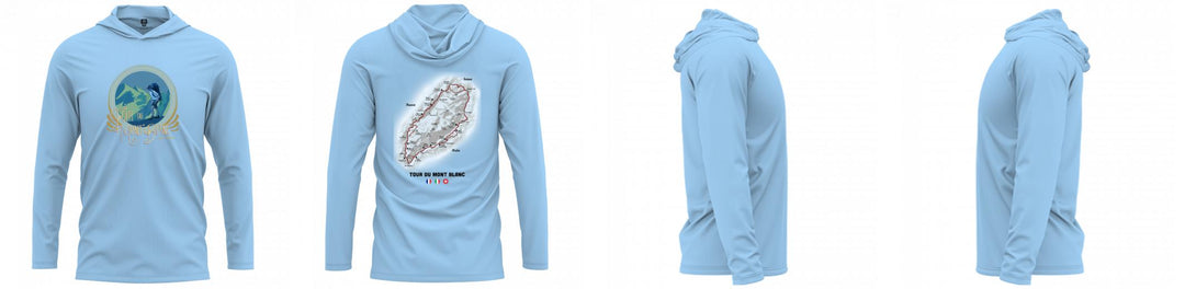 Custom Hooded UPF Shirt