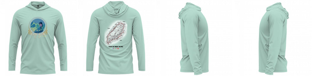 Custom Hooded UPF Shirt