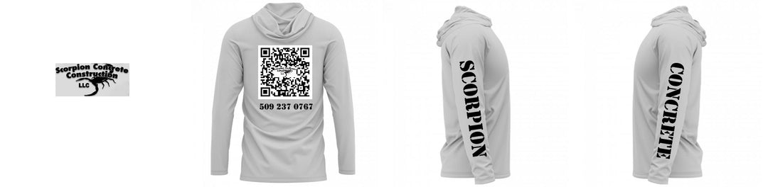 Custom Hooded UPF Shirt