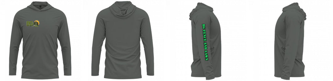 Custom Hooded UPF Shirt